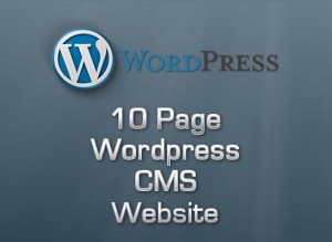 10 Page Wordpress CMS Website