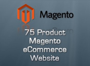 75 Page Magento eCommerce Store