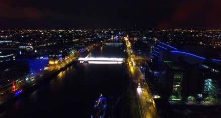 Dublin Liffey River & CCD Building Video