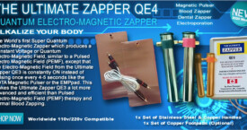 Ultimate Zapper QE4 Quantum Electromagnetic Zapper